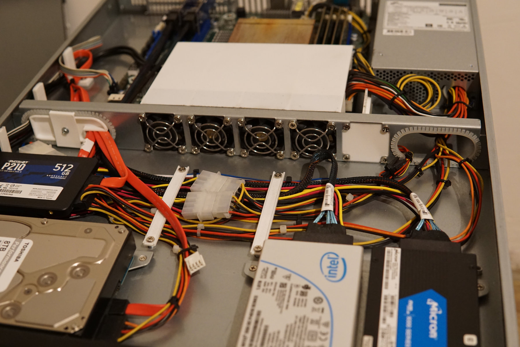 Сервер собран, красота и порядок, фото 2