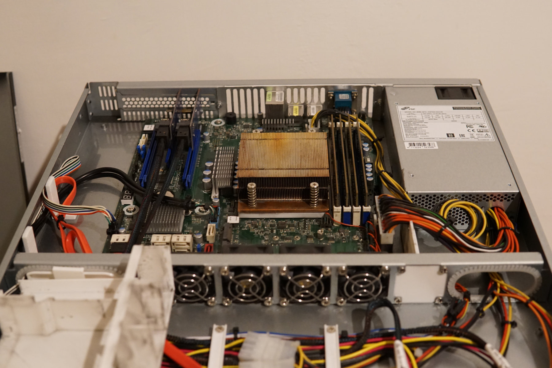 Сервер собран, красота и порядок, фото 4