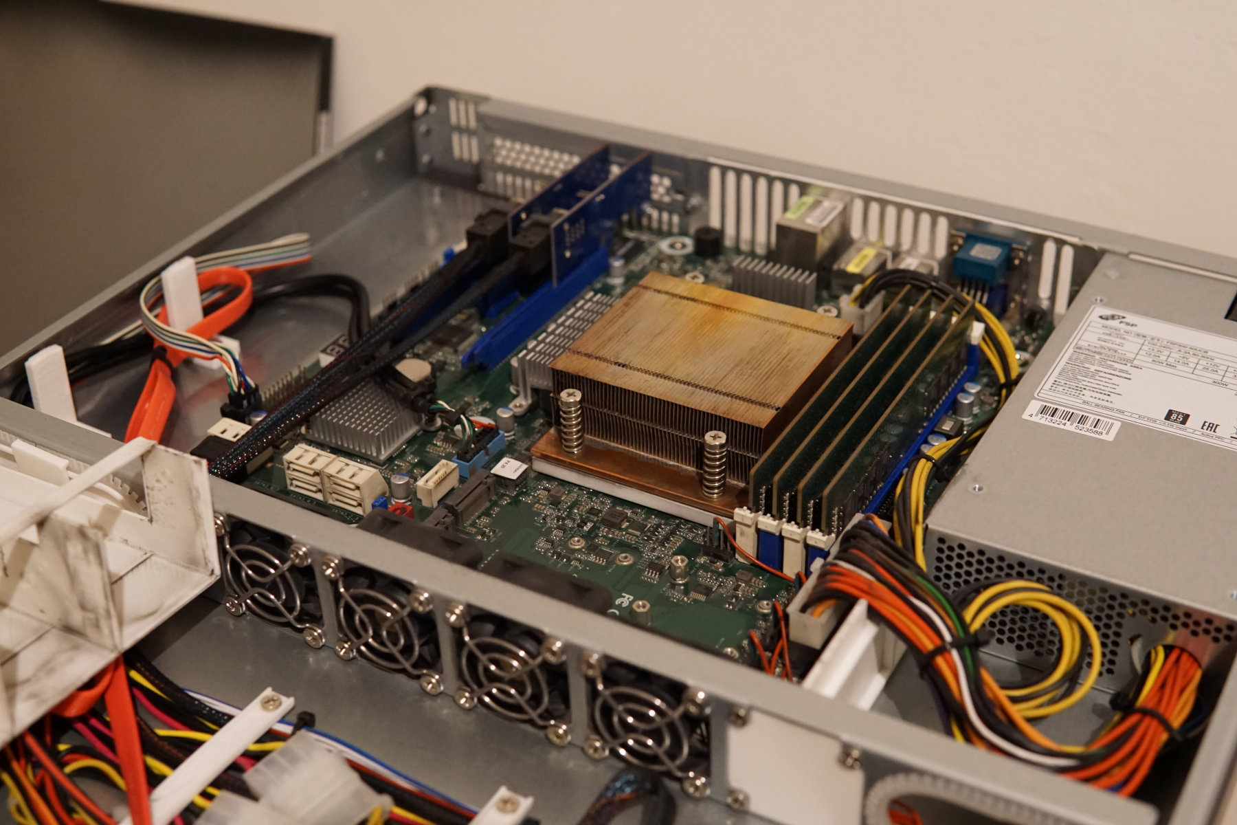 Сервер собран, красота и порядок, фото 5